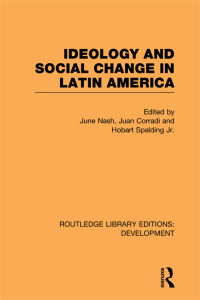 Omslagafbeelding: Ideology and Social Change in Latin America 1st edition 9780415601320
