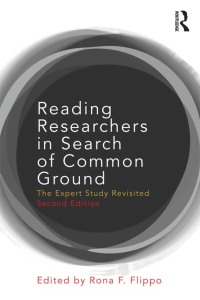 Omslagafbeelding: Reading Researchers in Search of Common Ground 2nd edition 9780415801119