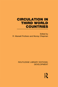 Imagen de portada: Circulation in Third World Countries 1st edition 9780415846547
