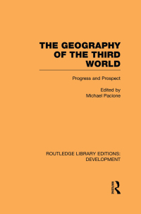 Imagen de portada: The Geography of the Third World 1st edition 9780415596107