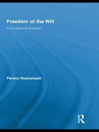 Cover image: Freedom of the Will 1st edition 9781138871366