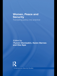 Imagen de portada: Women, Peace and Security 1st edition 9780415587976