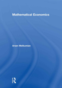 Cover image: Mathematical Economics 1st edition 9780415776868