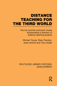 Omslagafbeelding: Distance Teaching for the Third World 1st edition 9780415594929