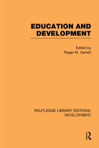 表紙画像: Education and Development 1st edition 9780415848411