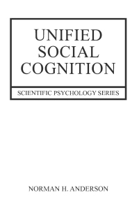 Imagen de portada: Unified Social Cognition 1st edition 9780415653008