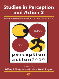 Cover image: Studies in Perception and Action X 1st edition 9781848728806