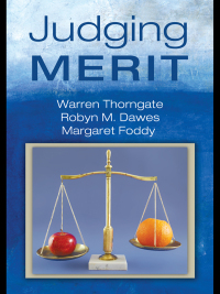 Imagen de portada: Judging Merit 1st edition 9781138012875