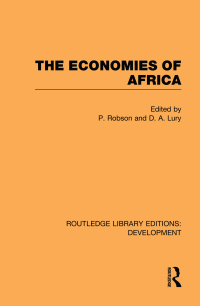 Cover image: The Economies of Africa 1st edition 9780415853651