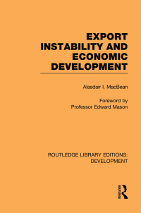 Omslagafbeelding: Export Instability and Economic Development 1st edition 9780415848596