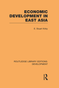 Cover image: Economic Development in East Asia 1st edition 9780415847247