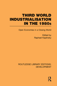 Imagen de portada: Third World Industrialization in the 1980s 1st edition 9780415851664