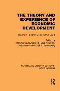 Imagen de portada: The Theory and Experience of Economic Development 1st edition 9780415593670