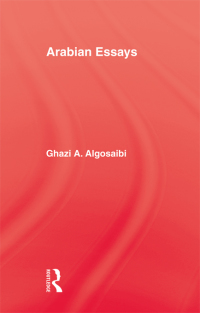 Titelbild: Arabian Essays 1st edition 9781138869936