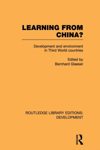 Imagen de portada: Routledge Library Editions: Development Mini-Set E: Development and the Environment 1st edition 9780415599498