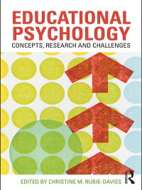 Imagen de portada: Educational Psychology: Concepts, Research and Challenges 1st edition 9780415562638
