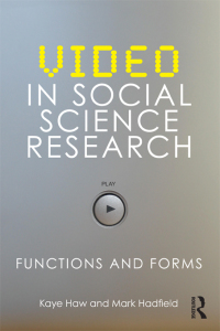 Imagen de portada: Video in Social Science Research 1st edition 9780415467865