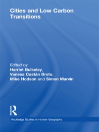 Imagen de portada: Cities and Low Carbon Transitions 1st edition 9780415814751