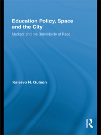 Cover image: Education Policy, Space and the City 1st edition 9780415995566