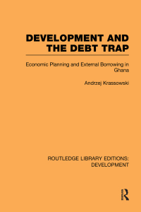 Omslagafbeelding: Development and the Debt Trap 1st edition 9780415848350