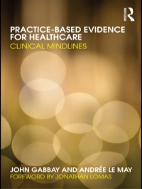 Imagen de portada: Practice-based Evidence for Healthcare 1st edition 9780415486699