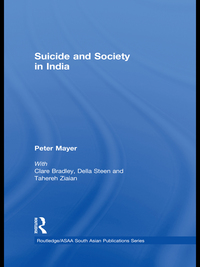 Omslagafbeelding: Suicide and Society in India 1st edition 9780415683814