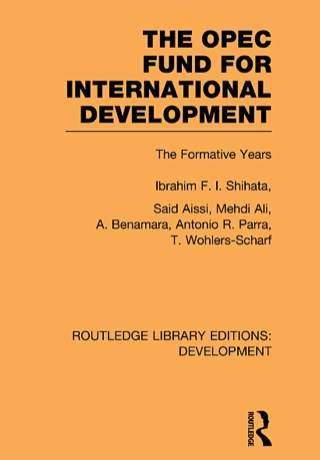 Imagen de portada: The OPEC Fund for International Development 1st edition 9781138865631
