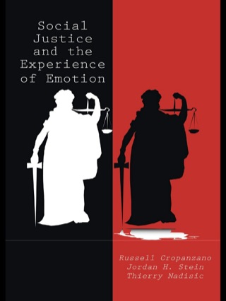 Cover image: Social Justice and the Experience of Emotion 1st edition 9780415654241