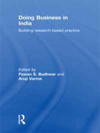 Cover image: Doing Business in India 1st edition 9780415777551