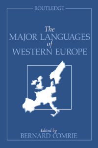 表紙画像: The Major Languages of Western Europe 1st edition 9780415047388