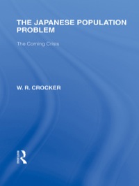 Cover image: The Japanese Population Problem 1st edition 9780415852364