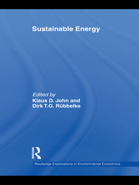 Omslagafbeelding: Sustainable Energy 1st edition 9780415566865