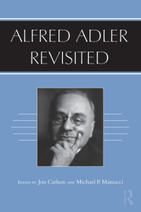 Cover image: Alfred Adler Revisited 1st edition 9780415884464