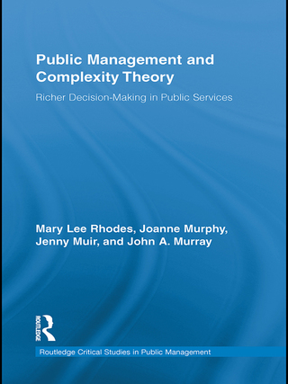 Cover image: Public Management and Complexity Theory 1st edition 9780415654029