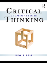 Imagen de portada: Critical Thinking 1st edition 9780415997133