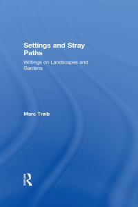 Cover image: Settings and Stray Paths 1st edition 9780415700474