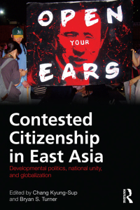 Cover image: Contested Citizenship in East Asia 1st edition 9780415594462