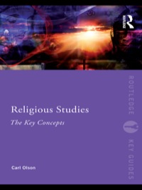 صورة الغلاف: Religious Studies: The Key Concepts 1st edition 9780415487214