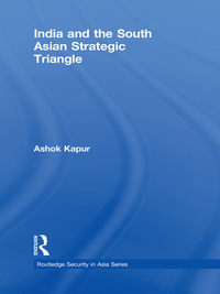 Imagen de portada: India and the South Asian Strategic Triangle 1st edition 9781138972544