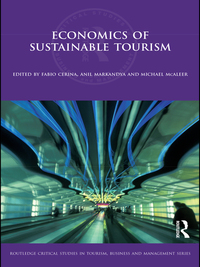 Imagen de portada: Economics of Sustainable Tourism 1st edition 9781138880726