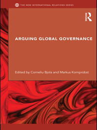 Imagen de portada: Arguing Global Governance 1st edition 9781138811003