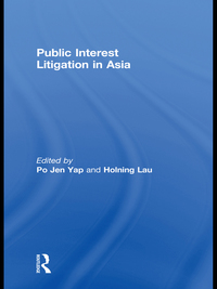 Omslagafbeelding: Public Interest Litigation in Asia 1st edition 9780415577816