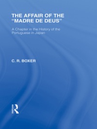 Cover image: The Affair of the Madre de Deus 1st edition 9780415592611