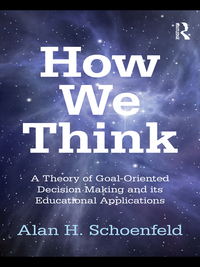 Cover image: How We Think 1st edition 9780415878647