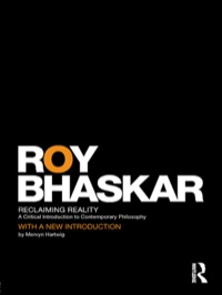 Cover image: Reclaiming Reality 1st edition 9780415563703