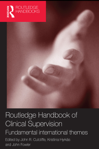 Imagen de portada: Routledge Handbook of Clinical Supervision 1st edition 9781138954908