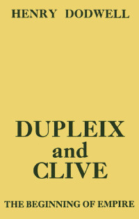 Cover image: Dupleix and Clive 1st edition 9781138874626