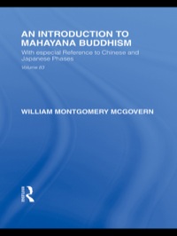 Titelbild: An Introduction to Mahāyāna Buddhism 1st edition 9780415591249