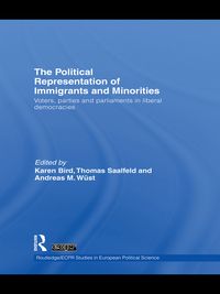 Cover image: The Political Representation of Immigrants and Minorities 1st edition 9780415492720