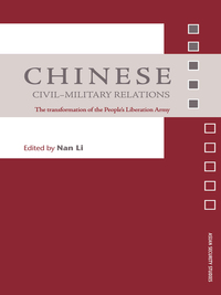 Imagen de portada: Chinese Civil-Military Relations 1st edition 9780415407861